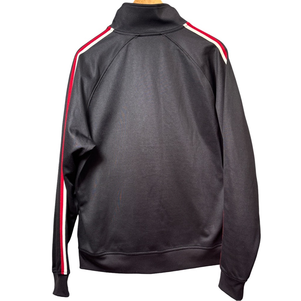 OVO October’s Very Own Black Pique Track Jacket Gold Owl Accent Large - Picture 2 of 6